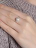 Серебряное кольцо с фианитом TEOSA 190-9-810Р