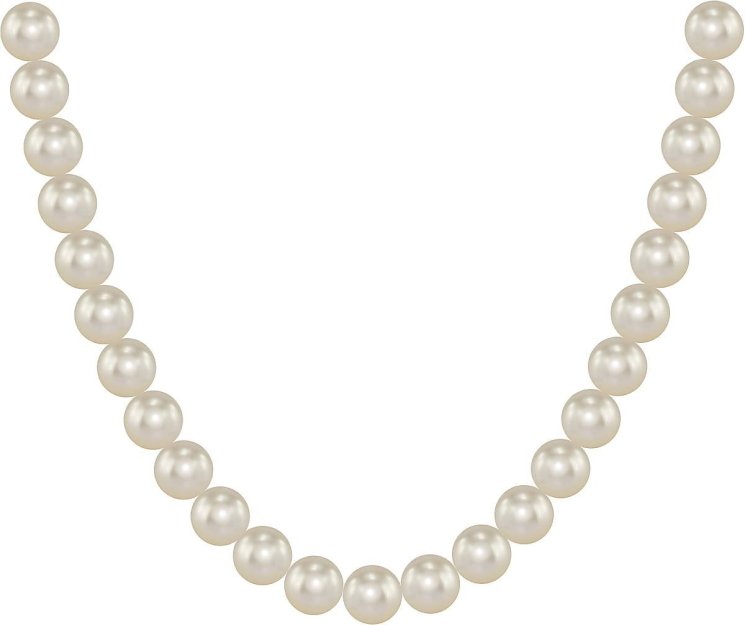 Ожерелье из серебра с жемчугом (Арт.80l-4)