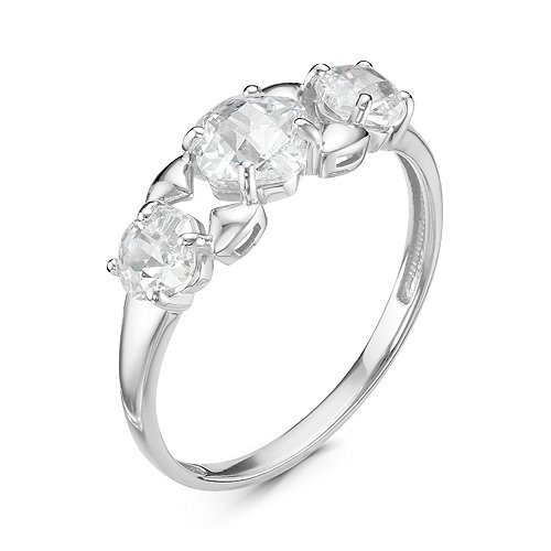 Серебряное кольцо с фианитом Maskom 1000-0077