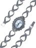 Серебряные часы с марказитом TEOSA PTW-050-MAC