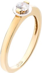 Кольцо из золота с бриллиантом (Арт.da010xb2_54)