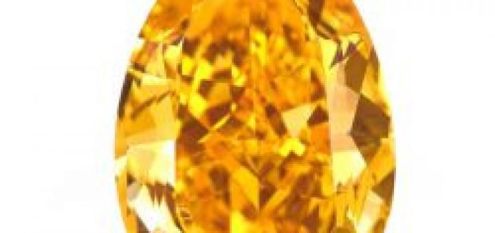 Крупнейший в мире оранжевый бриллиант в 14 карат выставлен на аукционе Christie