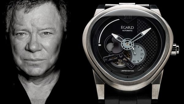 Часовой бренд Egard и Уильям Шатнер представляют новую модель часов Passage