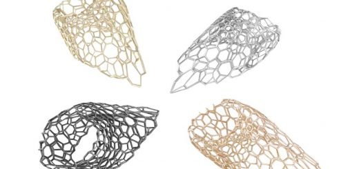 Оригинальность – ключ к совместным ювелирным украшениям от Zaha Hadid и Caspita