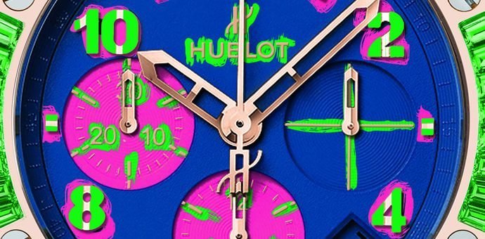 Часы Hublot Big Bang Pop Art порадают любительниц ярких цветов и современного искусства