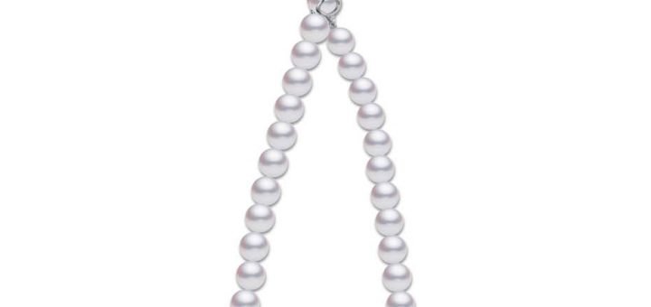 Ожерелье Mikimoto Double Eight, приносящее удачу, может похвастаться 88 жемчужинами Akoya