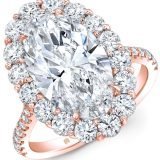 Какая оправа обручального кольца визуально увеличит бриллиант?