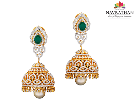 Изысканность и великолепие изумрудов в новой коллекции украшений Navrathan Jewellers