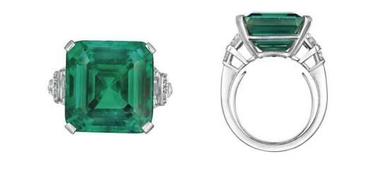 На ювелирном аукционе компания Harry Winston приобрела знаменитый изумруд за рекордную цену