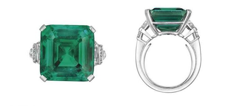 На ювелирном аукционе компания Harry Winston приобрела знаменитый изумруд за рекордную цену
