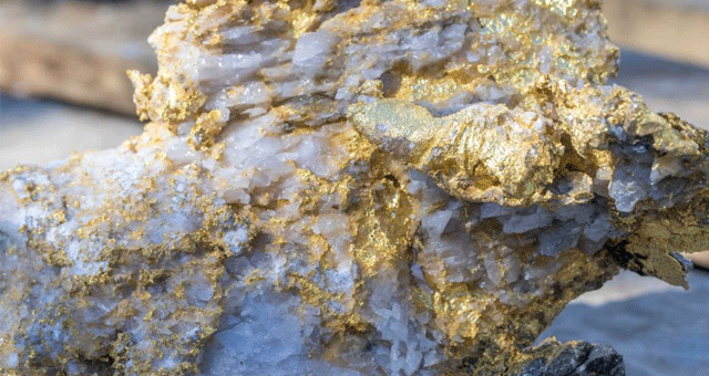 В Западной Австралии были обнаружены ценные породы, инкрустированные золотом